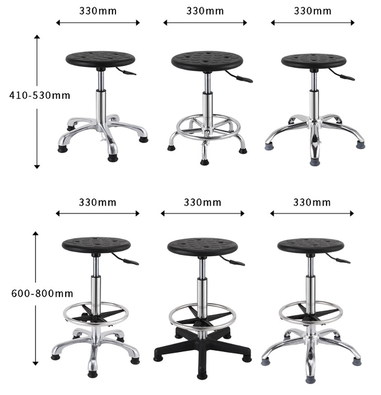 Anti-static lifting stool for SMT factory