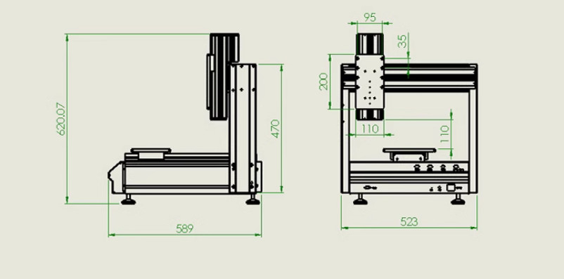 GD-331 Desktop single head glue dispensing machine