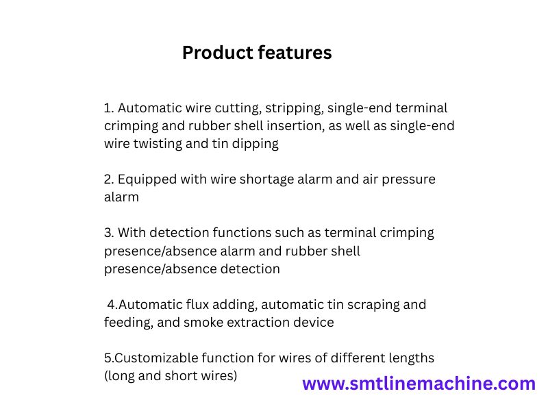 RY-07S Auto Single-End Crimp, Twist, Tin & Housing Insertion Machine